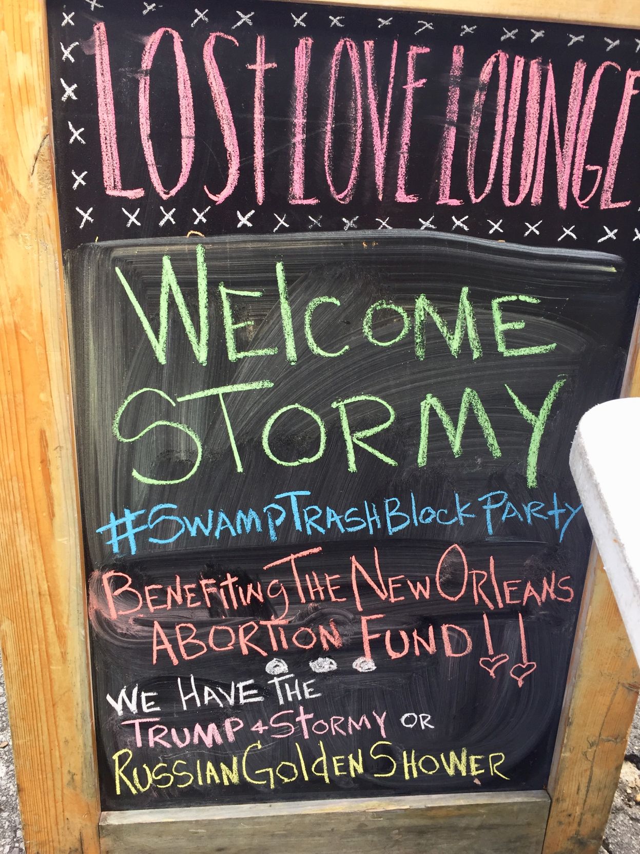 Swamp Trash Block Party